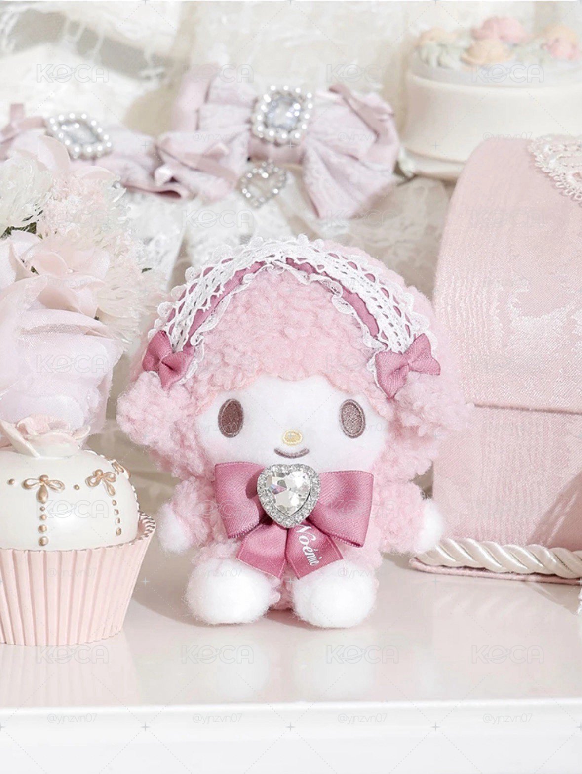 Sanrio 三麗鷗 NOEMIE聯名系列 玩偶吊飾 彼安諾