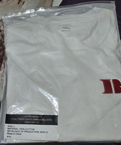 寶怪台北場限定白T