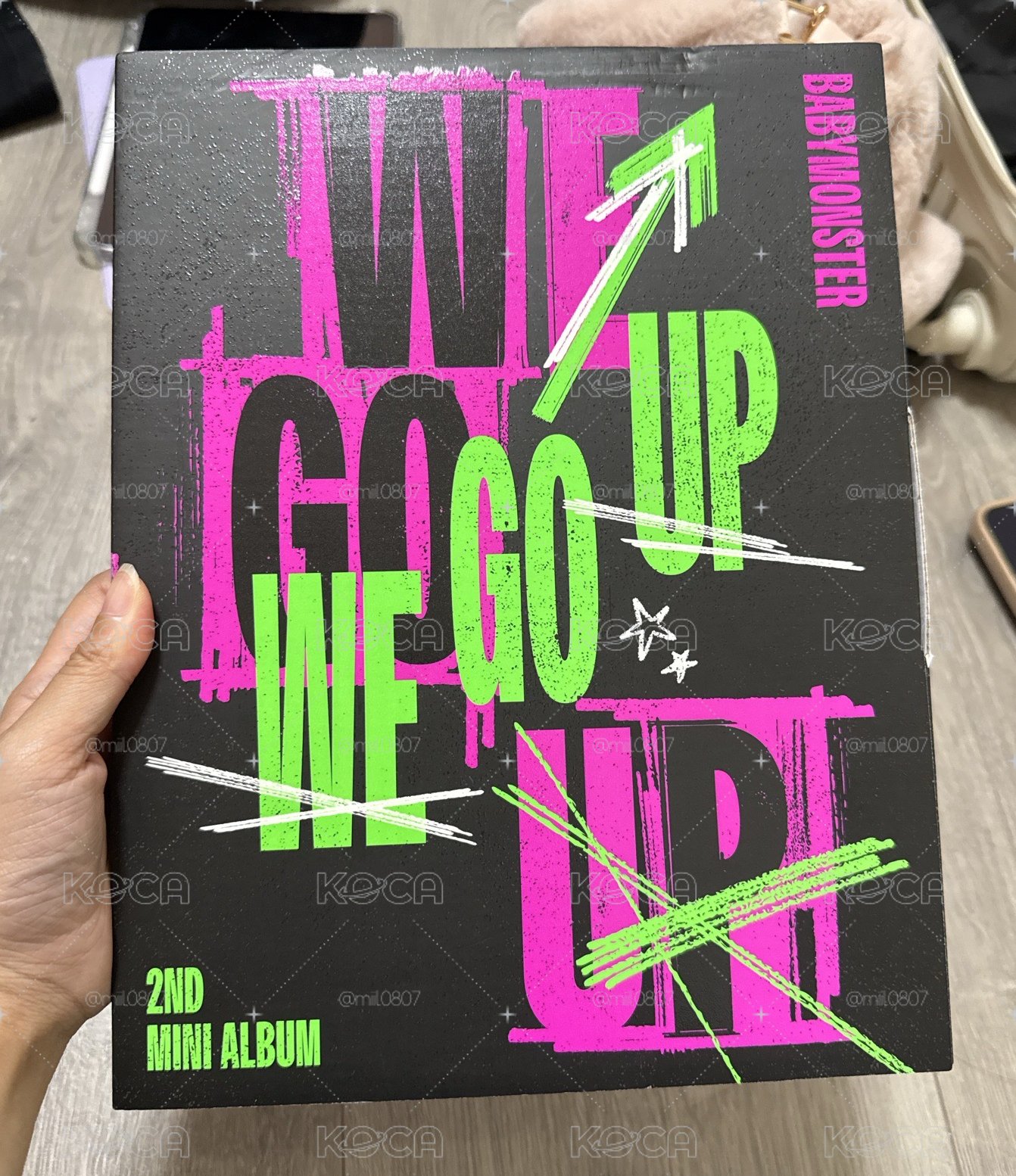 BABYMONSTER （寶怪）WE GO UP wvs （全專）