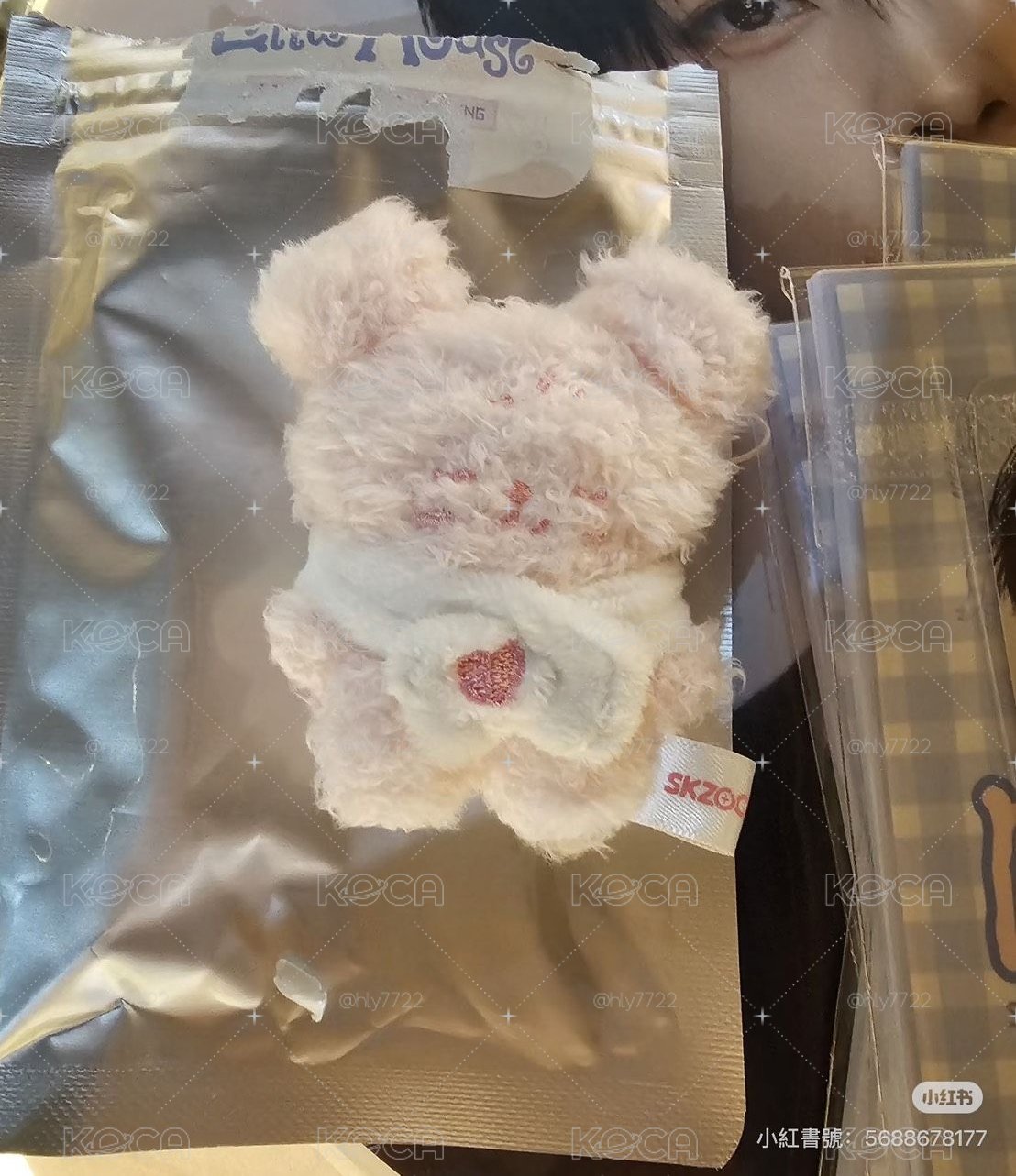 迷你隨機潦草娃（原色／粉色）
