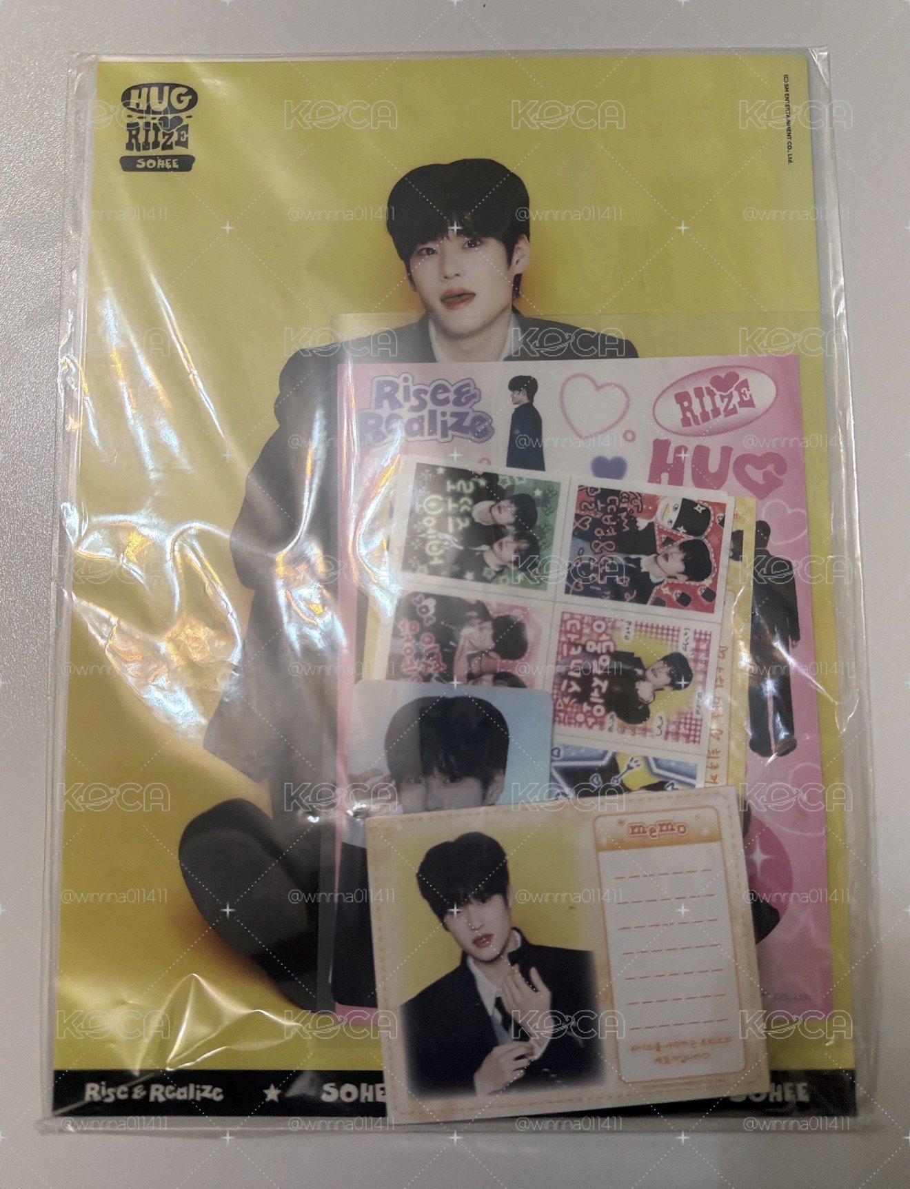 全新未拆 Hug 文具用品 Sohee
