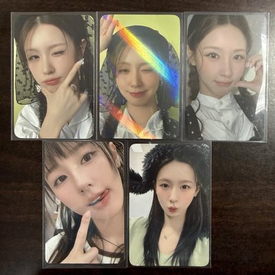 i-dle We are 麵 dmm MS閃卡 WVS 愛豆驛站 幸運卡 K4 