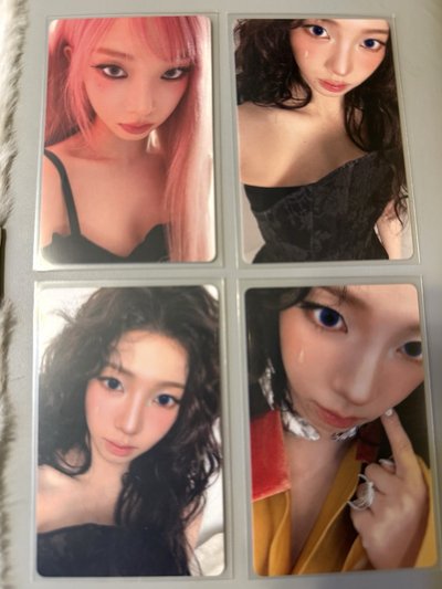 karina puss雜誌卡柚 自拍 拍立得 中文卡背