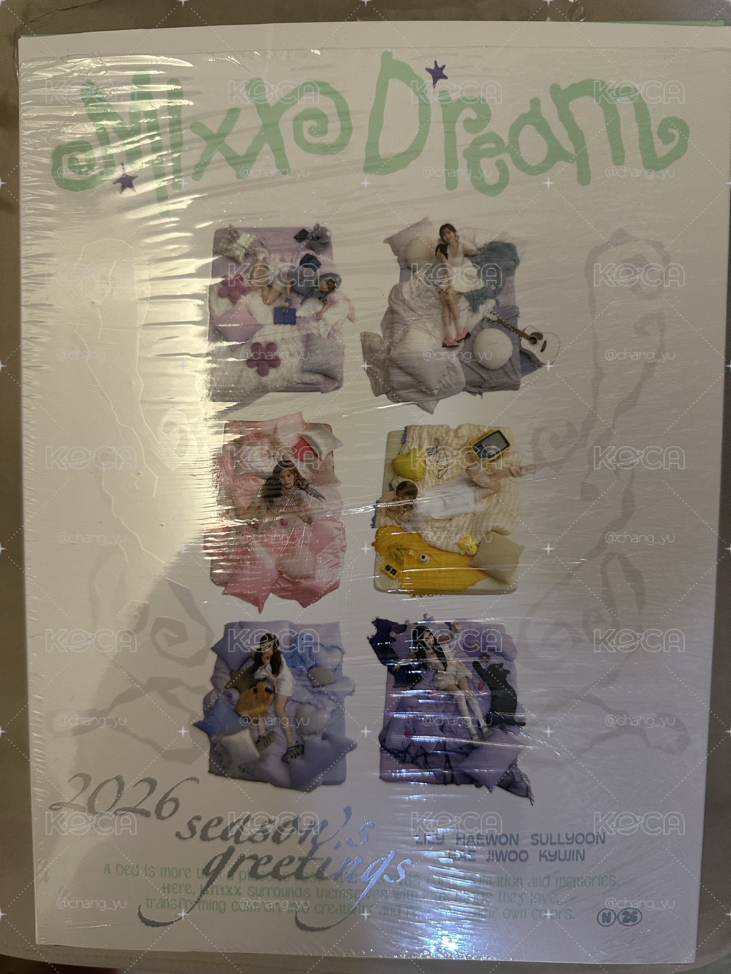 26年曆+6張特典