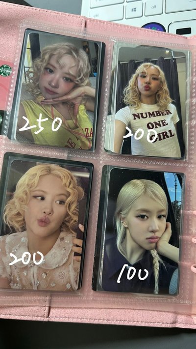 Rosé 朴彩英 大盤