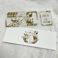T1 MSI快閃店 Faker生日特典 燙金紀念票