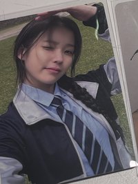 藍衣服