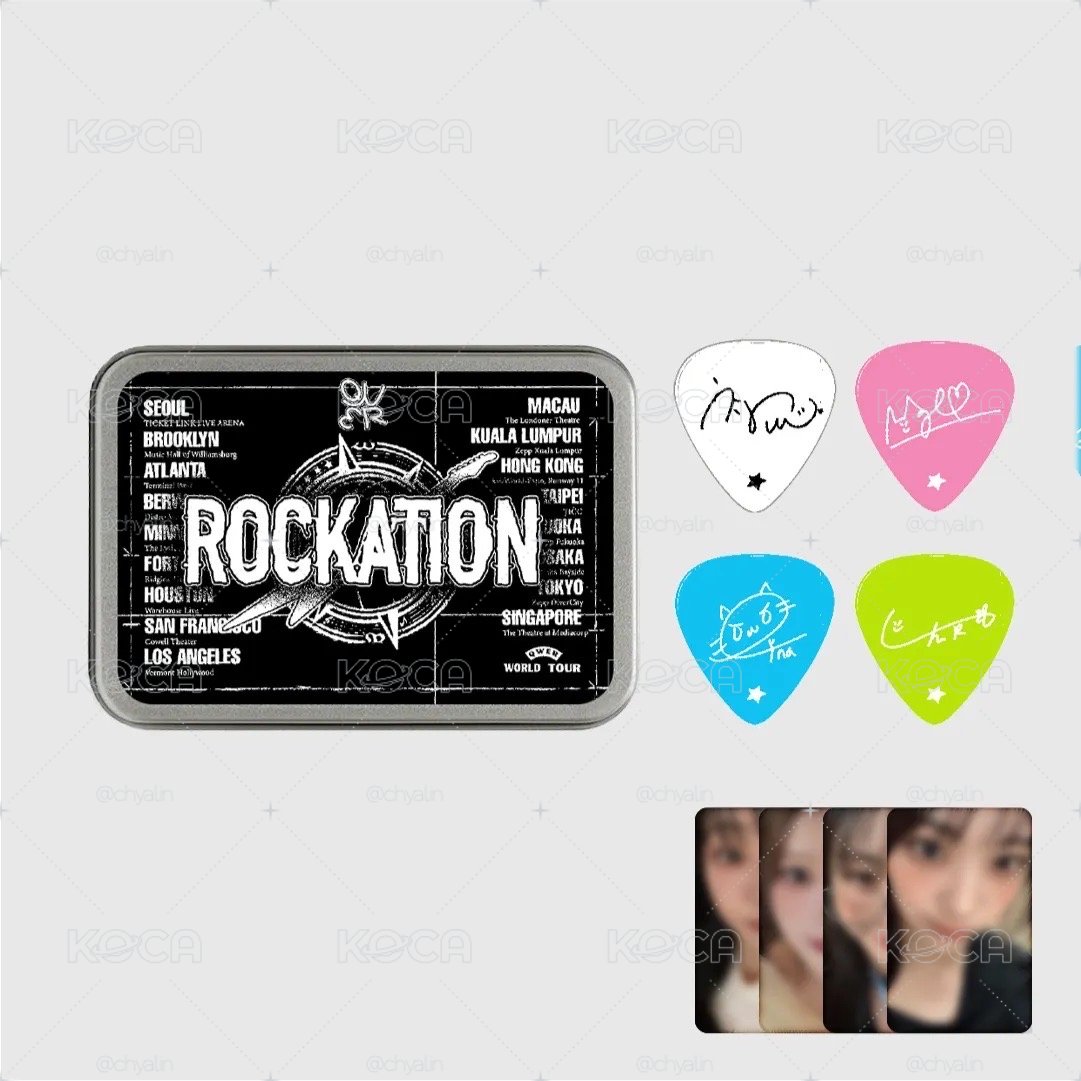 SIGNED PICK SET 撥片鐵盒組
