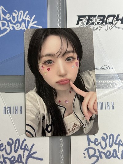 NMIXX sr撒星星嫄 中文卡背