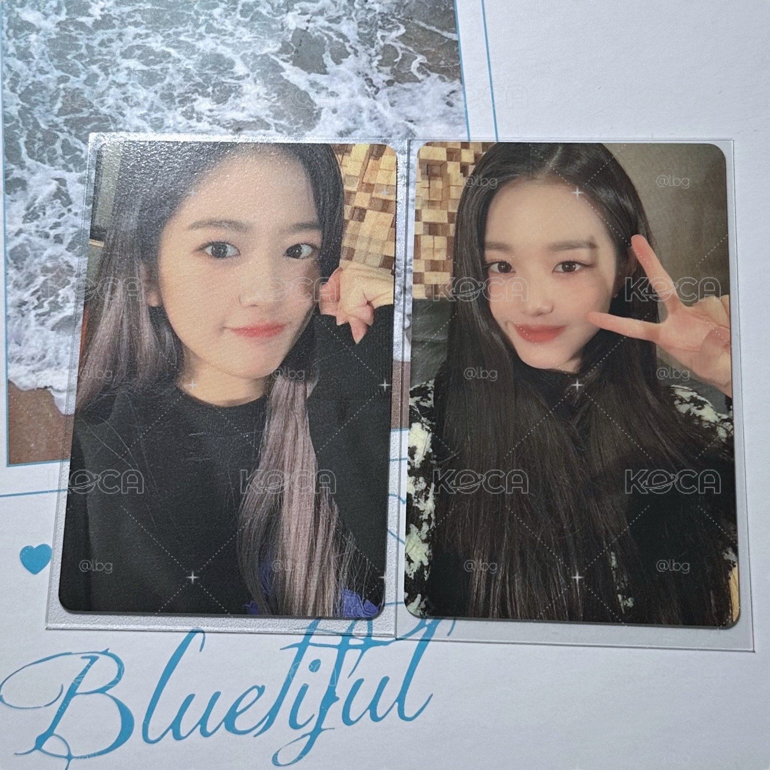YUJIN/員瑛 矮丸磁帶卡 兩張不拆