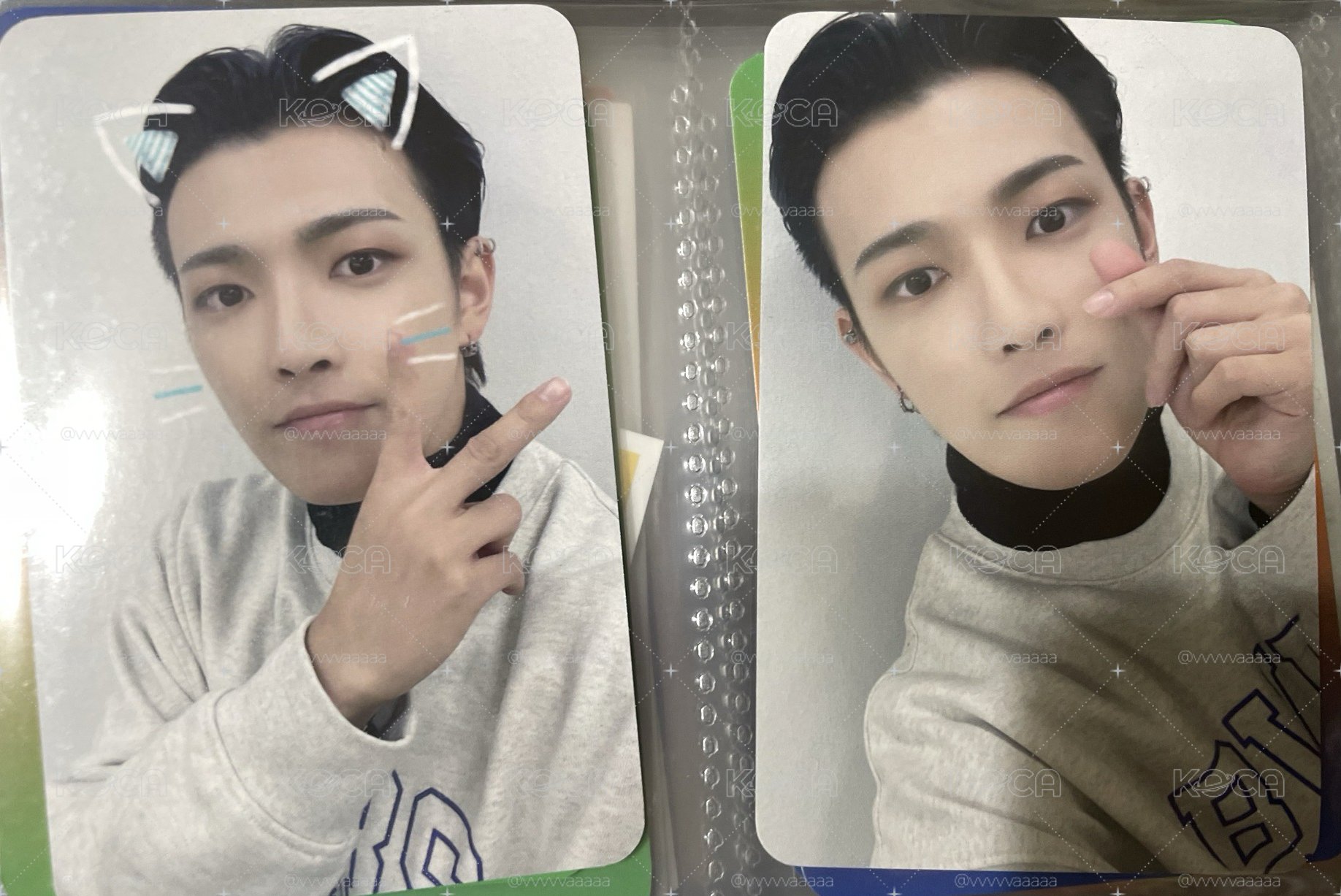 弘中可愛的2張 Fever pt.3 el 5.0  濾鏡卡 喵喵本喵