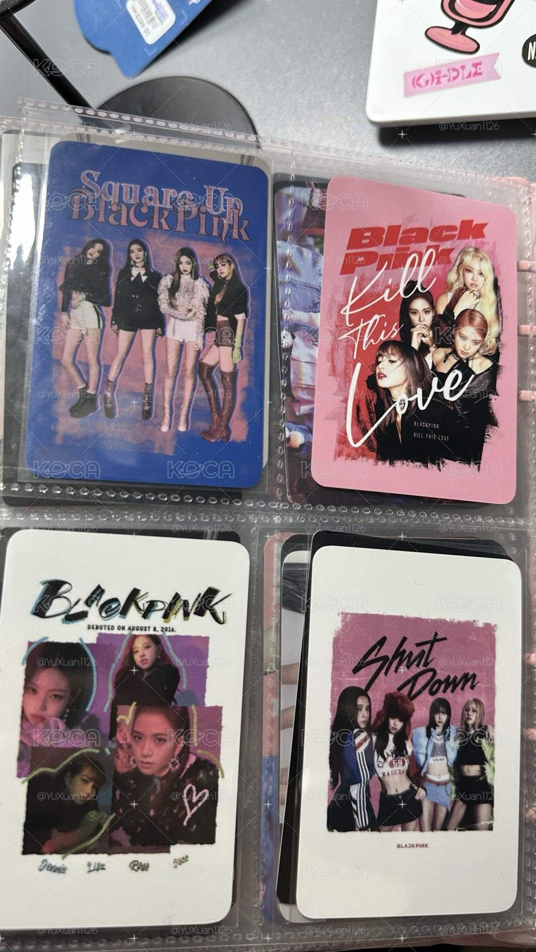 BLACKPINK BORN PINK二巡 雅加達卡包 團卡
