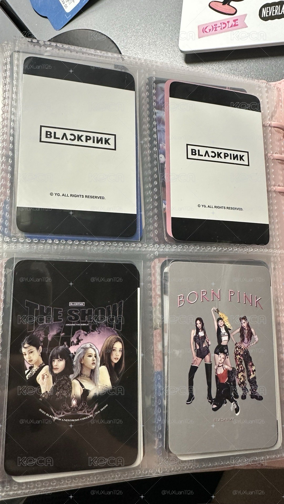 BLACKPINK BORN PINK二巡 雅加達卡包 團卡