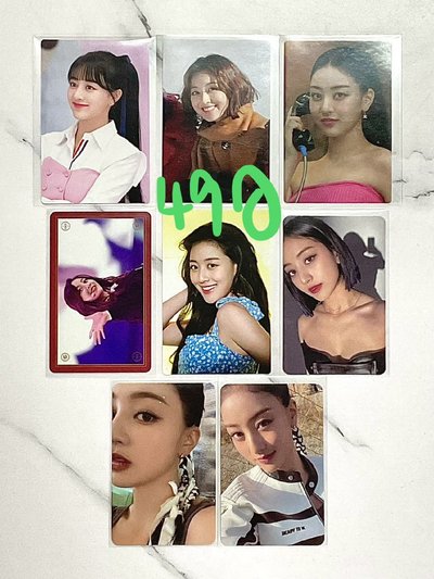 TWICE 小卡單出出清