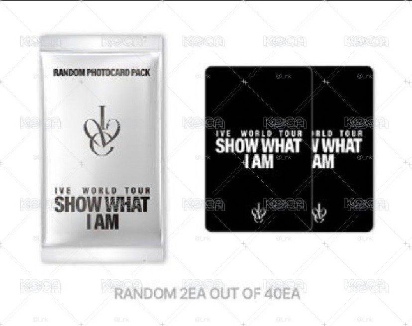 IVE SHOW WHAT I AM韓場小卡包