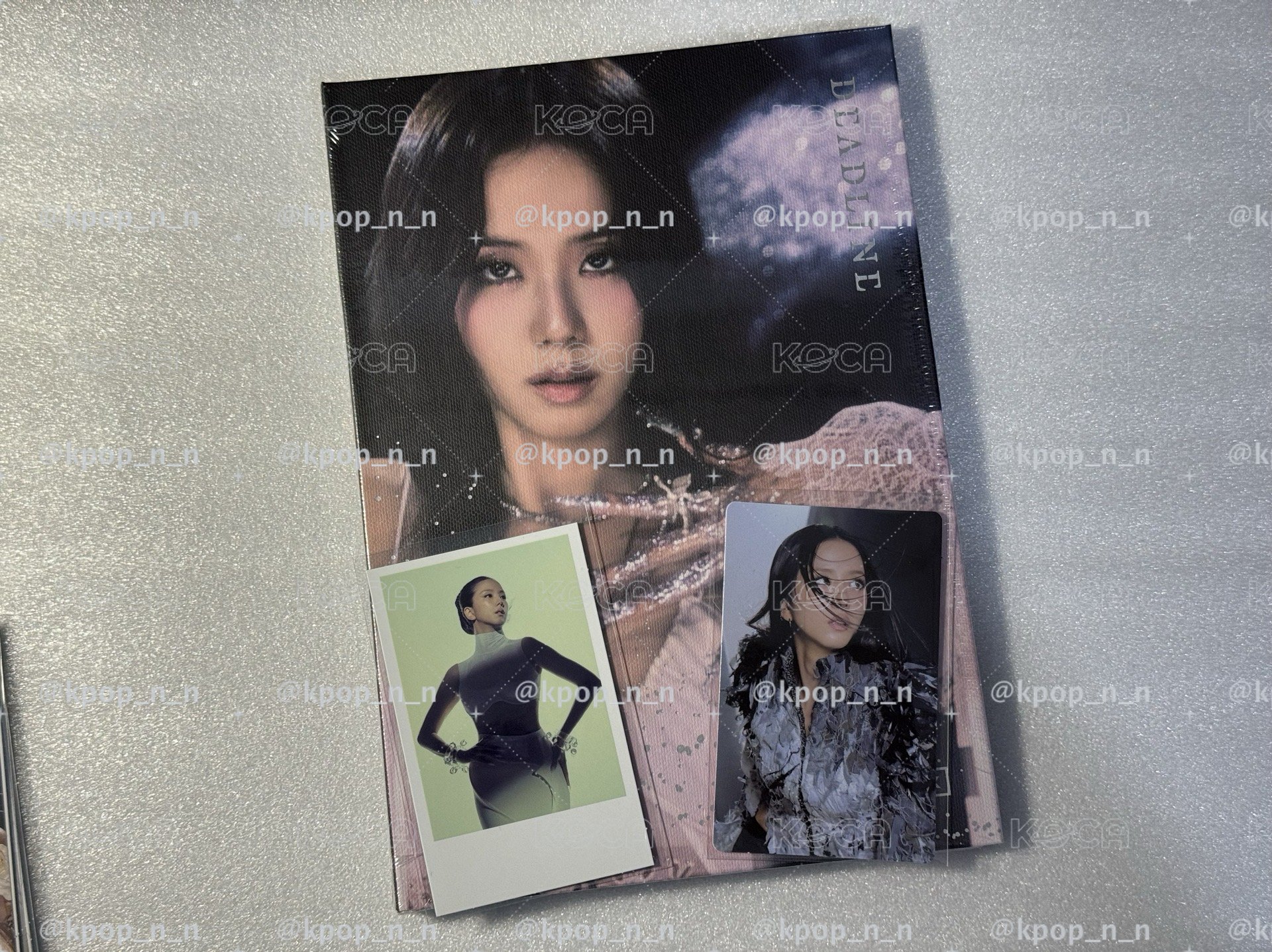 DEADLINE SILVER Ver JISOO(wvs特典)