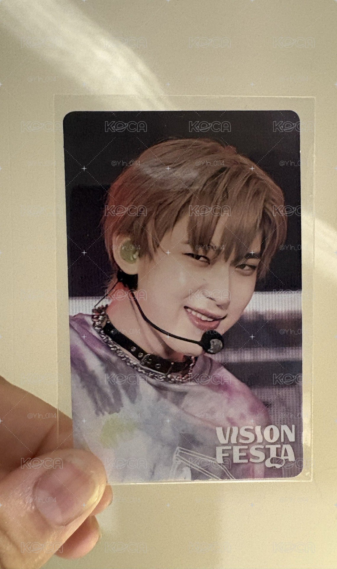 VISION FESTA 入場卡 EN SUNOO