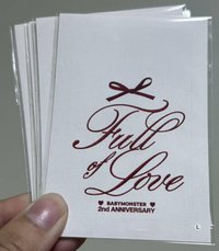 BABYMONSTER 2週年紀念周邊 卡片貼紙 