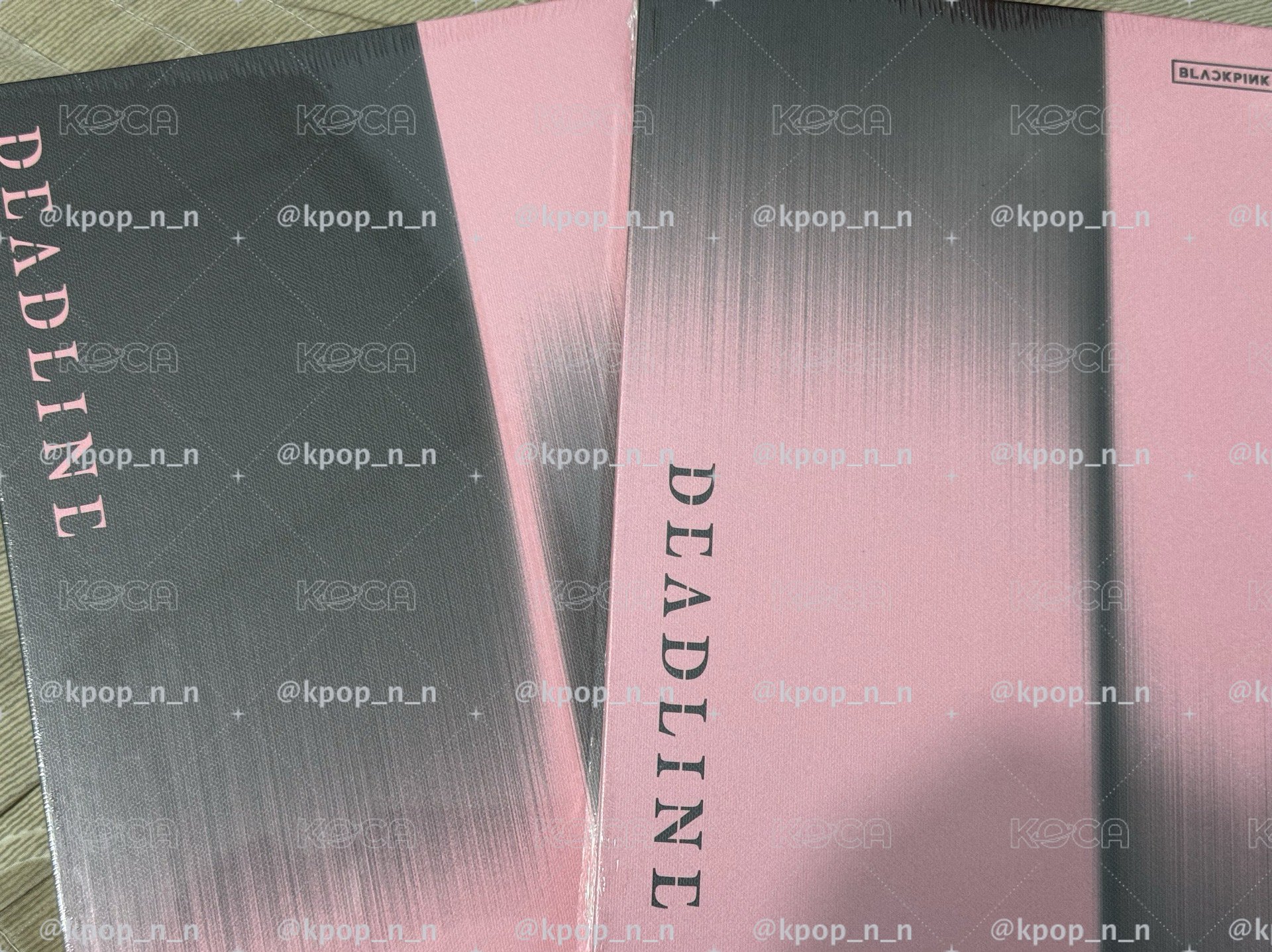 DEADLINE BLACK PINK Ver(含WVS特典）