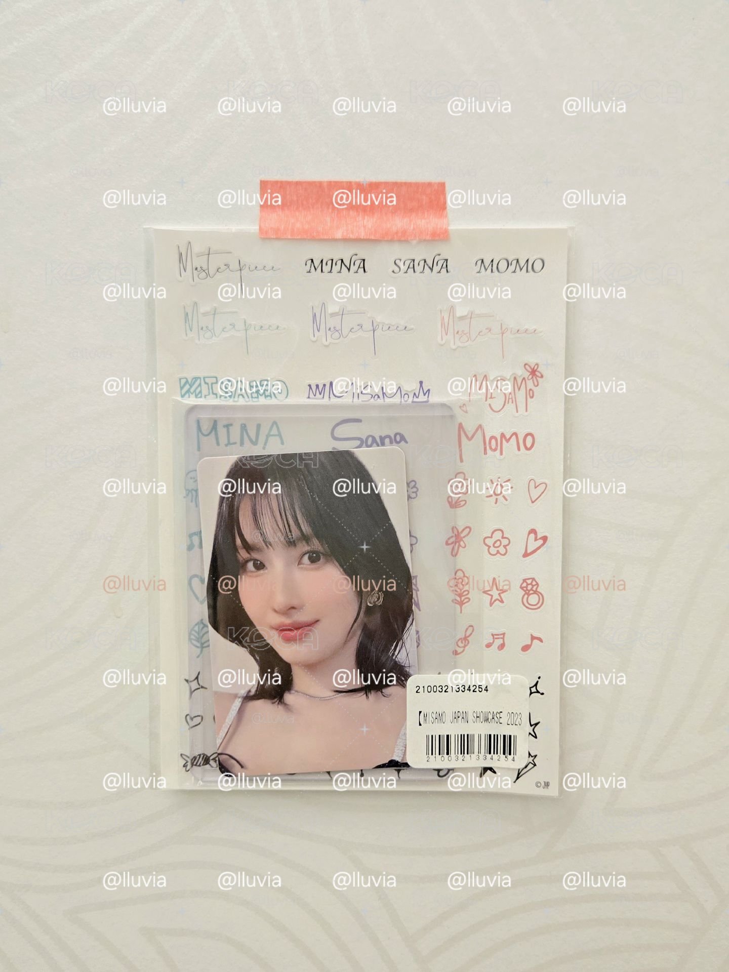 MISAMO MASTERPIECE SC 線上一番賞 卡套裝飾組 MOMO
