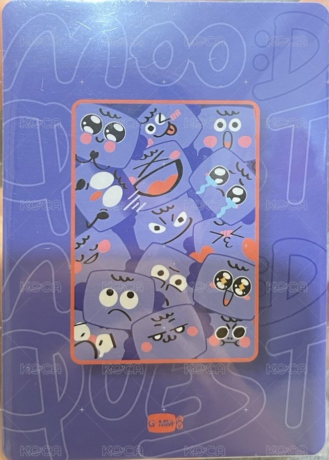 七月書展 隨機卡  背面