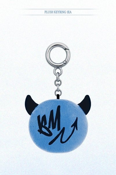 Babymonster 絨毛球吊飾