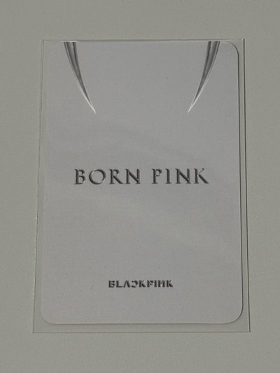 BORN PINK K4團封特典 ROSÉ