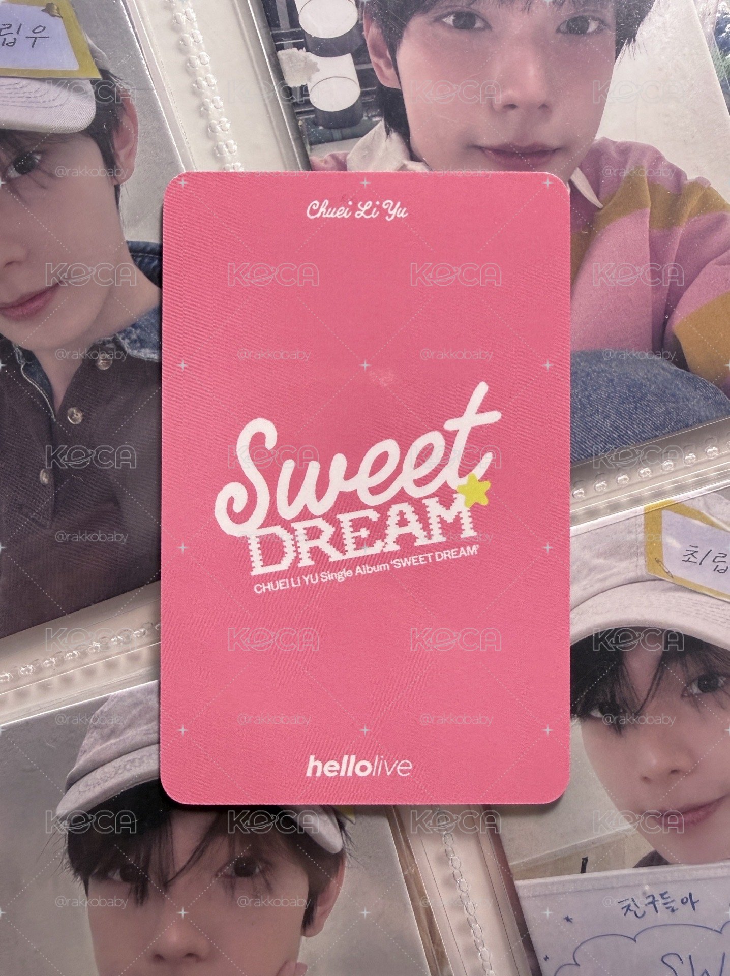 ✴️ Sweet DREAM hl 線下 簽售卡 星之卡比