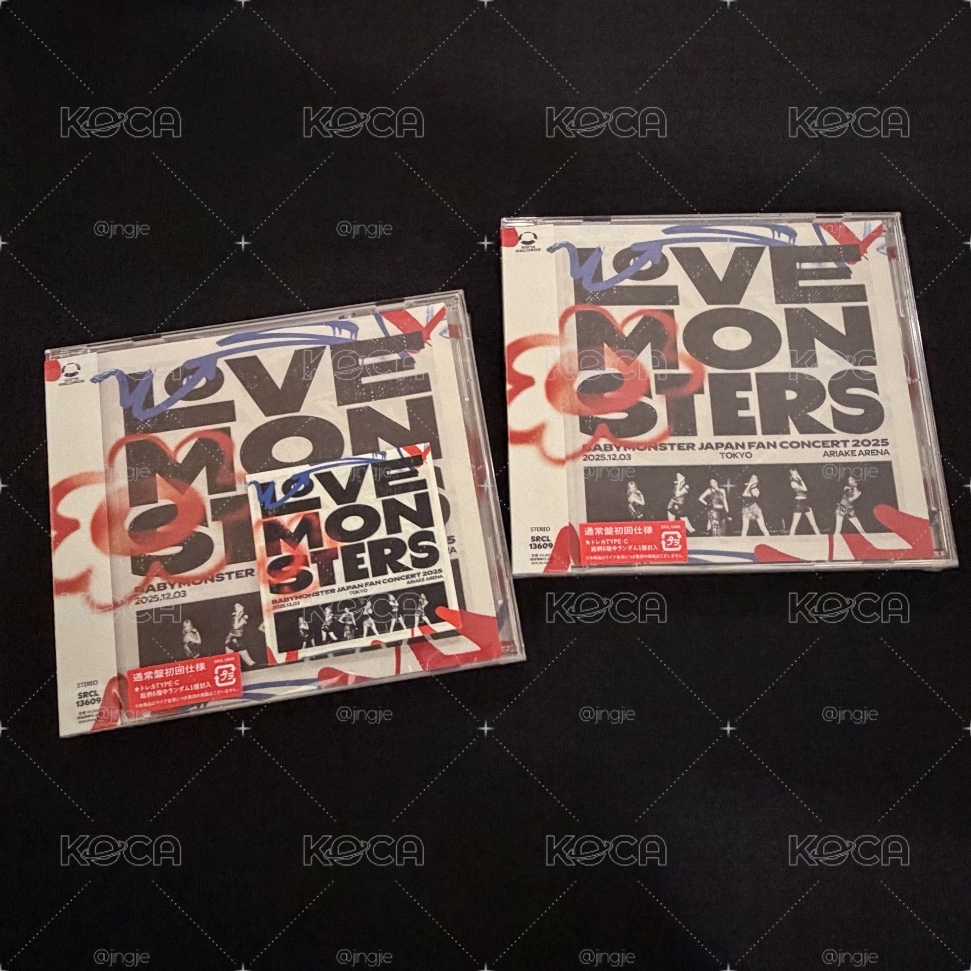 BABYMONSTER｜🇯🇵 LOVE MONSTERS 初回盤CD 空專