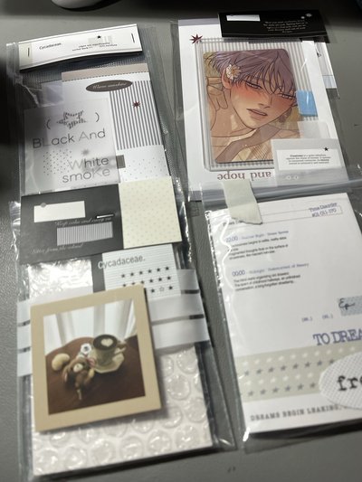 Alban 一週年拍立得 隱 圖二打包範例