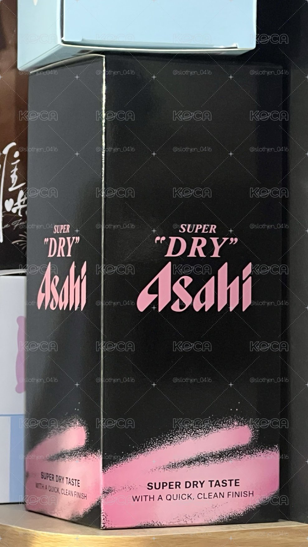 BLACKPINK X super dry聯名杯