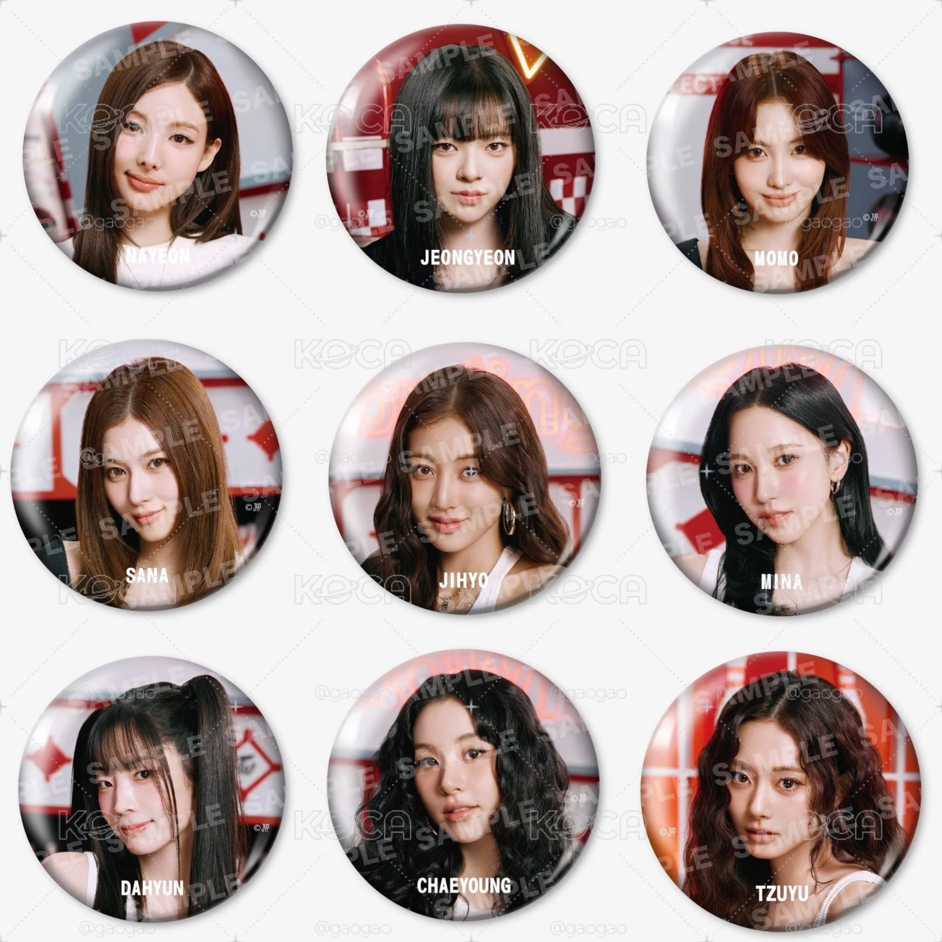 TWICE 新國立周邊 徽章 裝飾 吊飾 應援