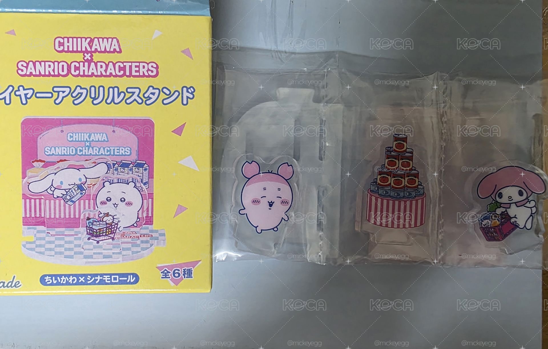 吉伊卡哇x三麗鷗 壓克力立牌