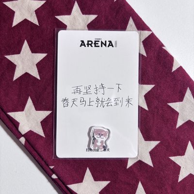 Arena 雜誌卡 燦 ⋆.˚⊹⁺