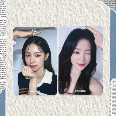 i-dle [2] MS12.0 摸頭雙面卡 TJ