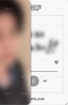 𝑻𝑯𝑬 1𝑺𝑻 𝑴𝑰𝑵𝑰 𝑨𝑳𝑩𝑼𝑴 : 𝑹𝑶𝑪𝑲 𝑻𝑯𝑬 𝑵𝑨𝑻𝑰𝑶𝑵 el 特典卡 音樂播放 背面