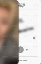 𝑻𝑯𝑬 1𝑺𝑻 𝑴𝑰𝑵𝑰 𝑨𝑳𝑩𝑼𝑴 : 𝑹𝑶𝑪𝑲 𝑻𝑯𝑬 𝑵𝑨𝑻𝑰𝑶𝑵 el 特典卡 音樂播放 背面