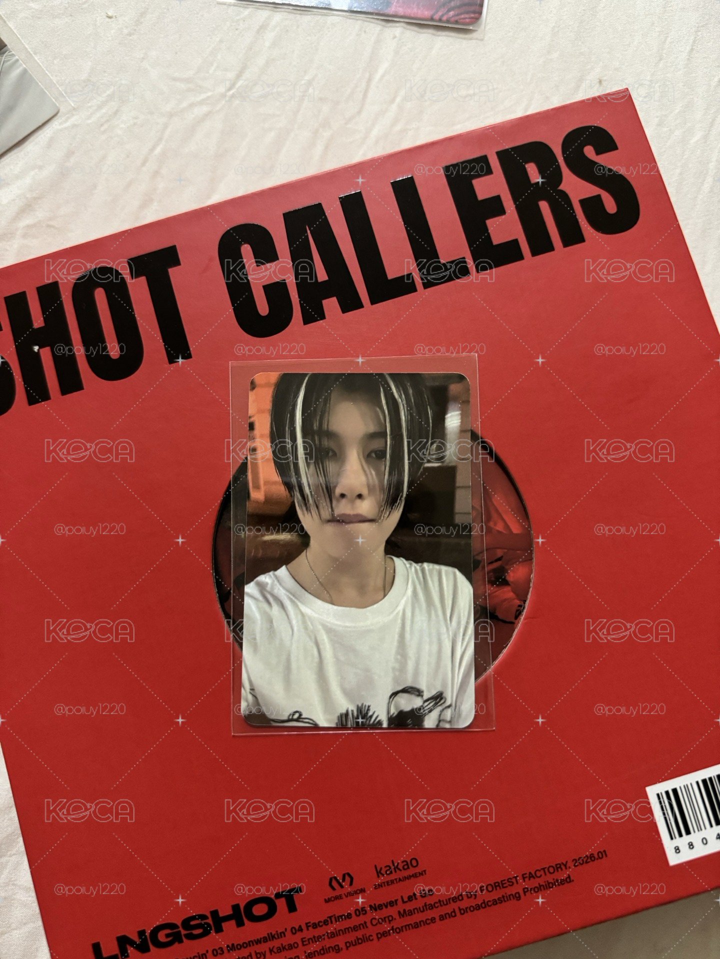 Lngshot oy Magazine ver.特典卡 路易