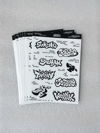 NO GENRE 專輯貼紙、明信片