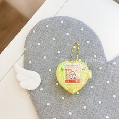 𝜗𝜚˚⋆三麗鷗｜心動平成少女系列迷你電子寵物機愛心造型收納盒吊飾 可樂鈴