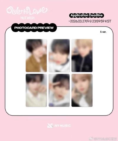 非現貨 NCT WISH 雅加達簽售卡
