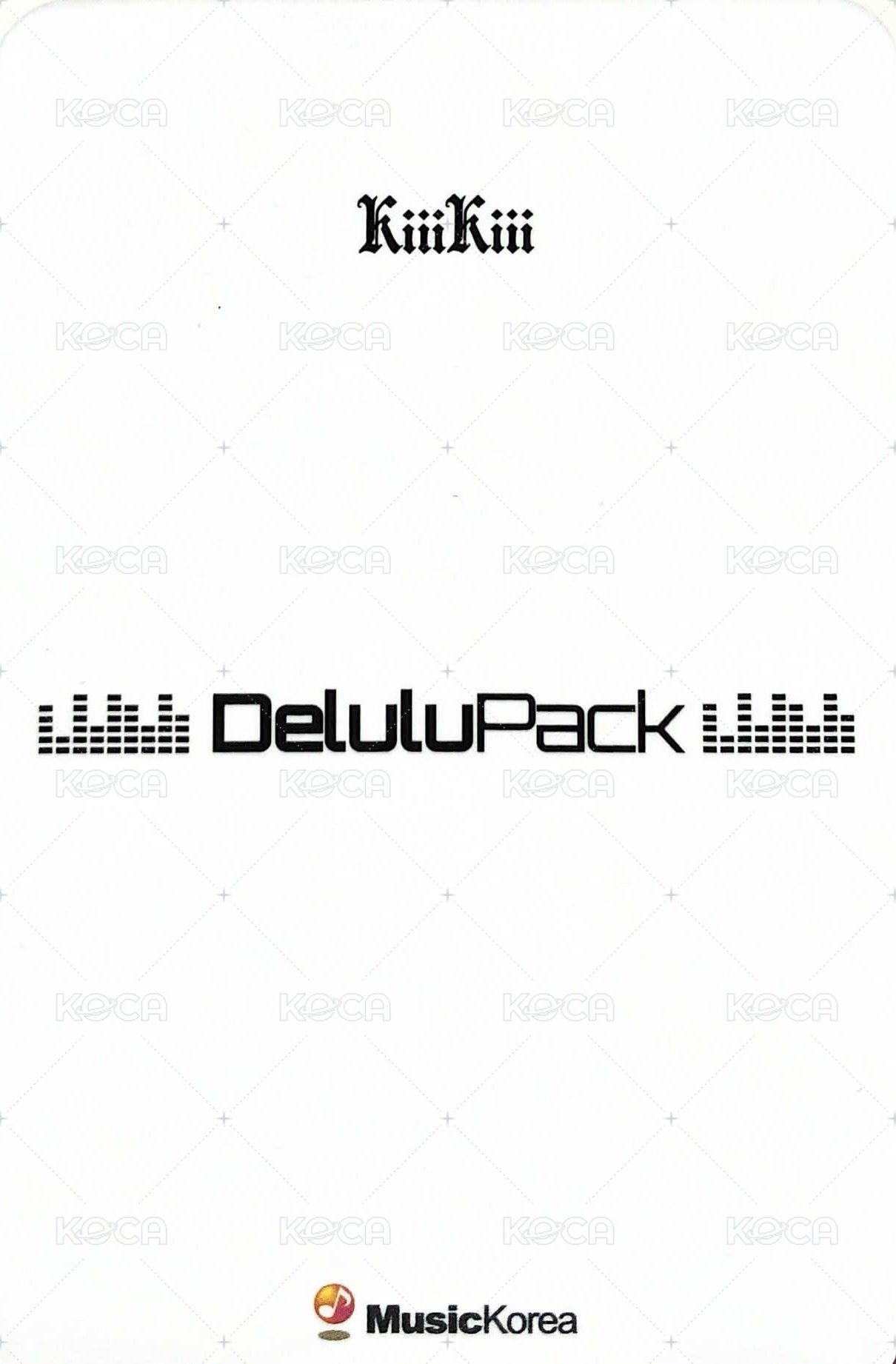 Delulu Pack mk 1.0 簽售卡  背面