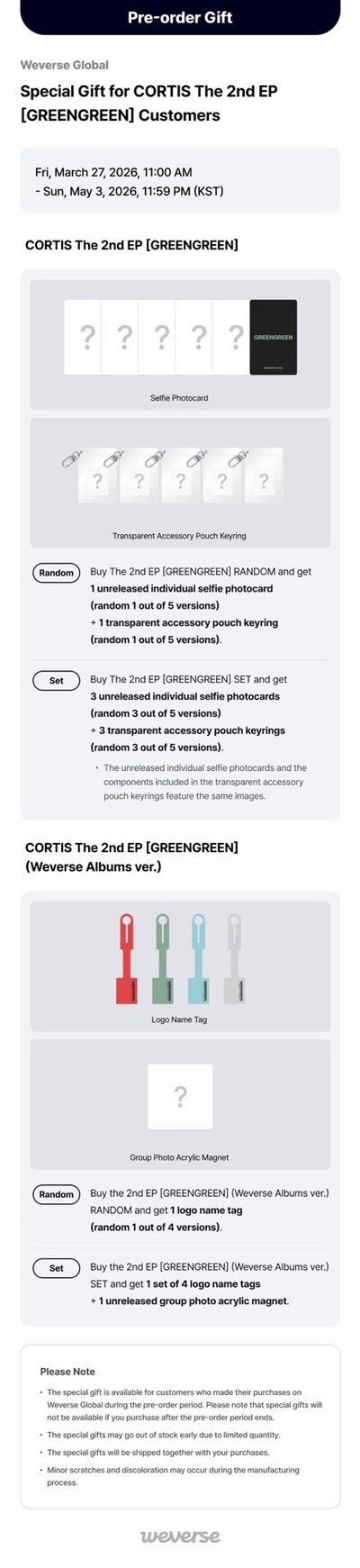 CORTIS The 2nd EP [GREENGREEN]