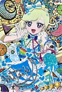 第三彈 四星卡 Secret Friends∞人氣螢光幻彩藍隱藏金簽