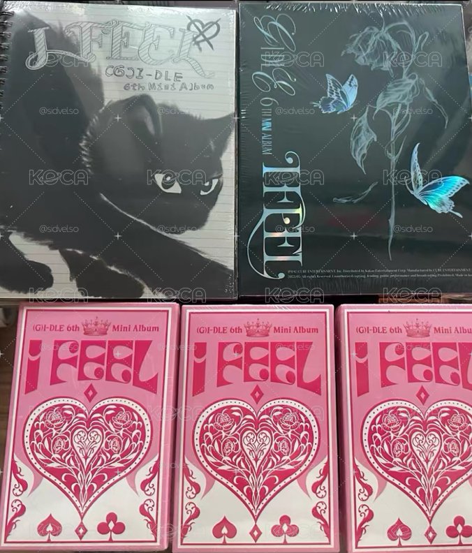 全新未拆 i-dle IFEEL 專輯