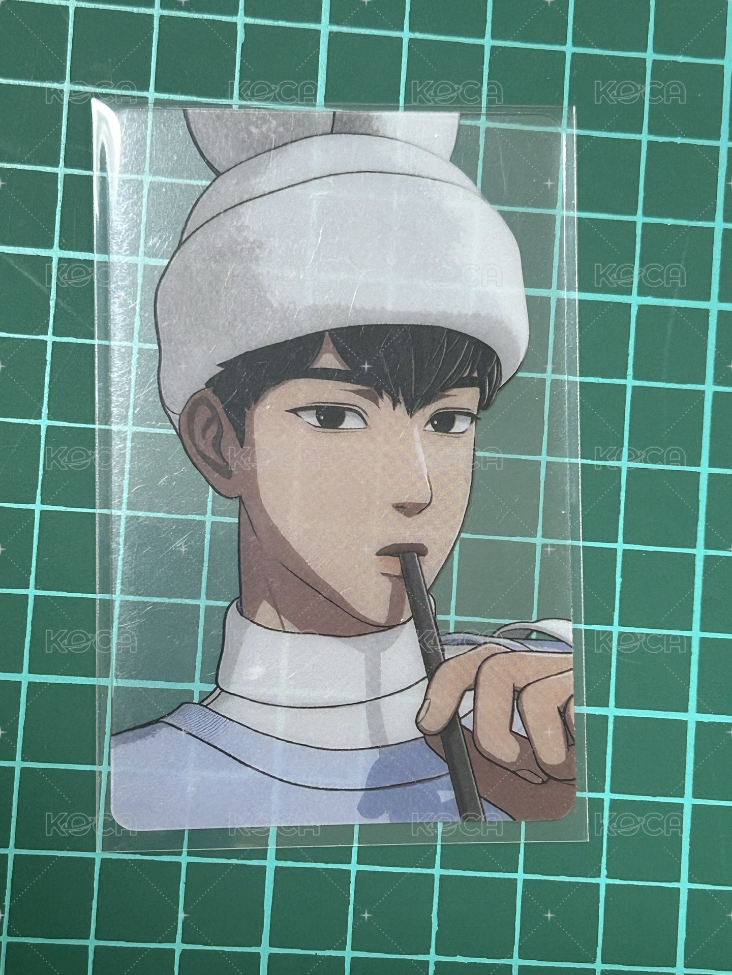 河玟吸管卡
