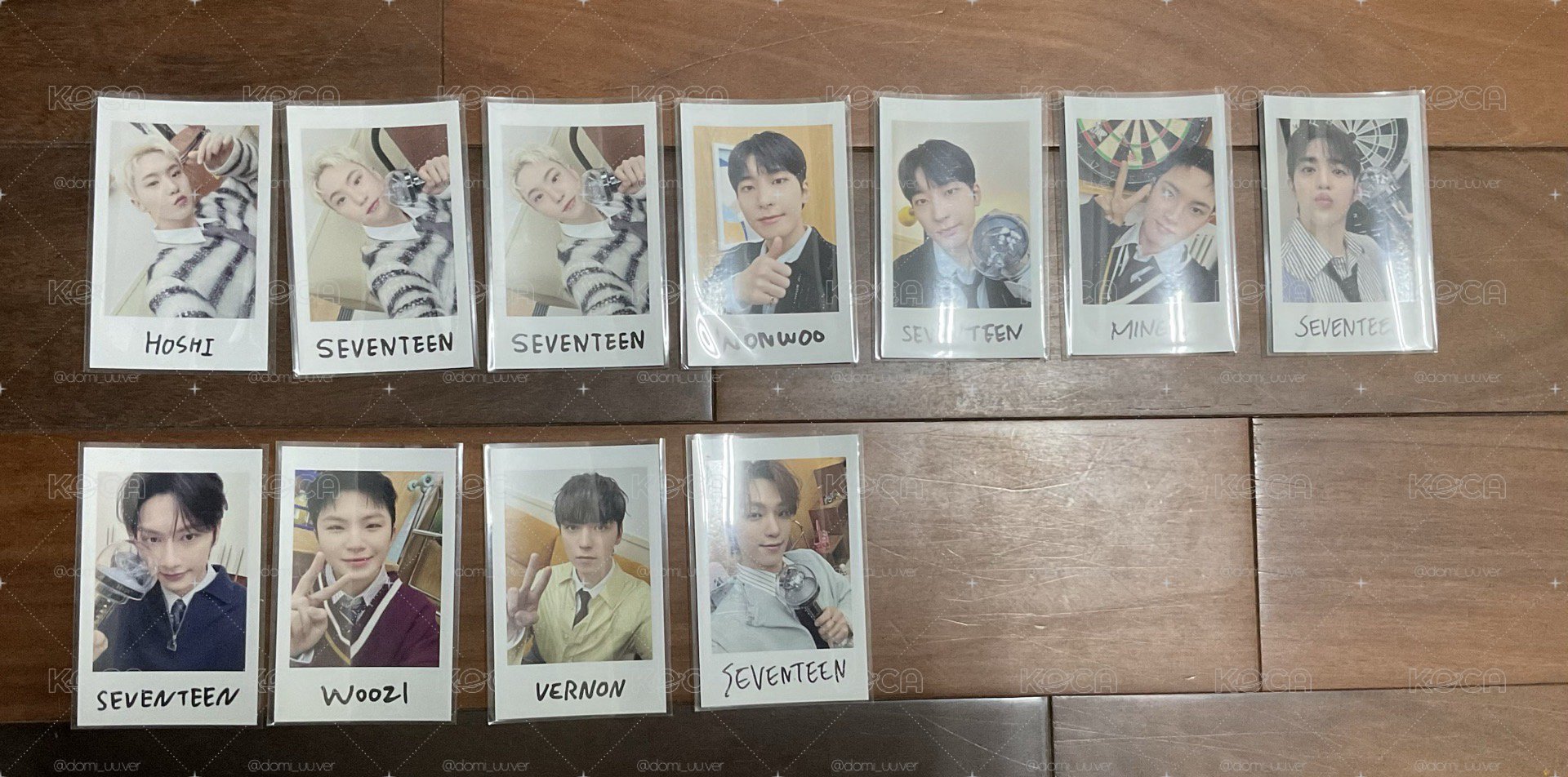 seventeen holiday 日本飯咪 拍立得貼紙