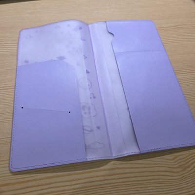 BT21 minini LEATHER PATCH 護照套[LARGE] (COOKY)