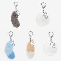 三巡 尾巴 鑰匙圈吊飾 