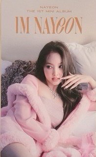 娜璉solo IM NAYEON 美版親簽 明信片